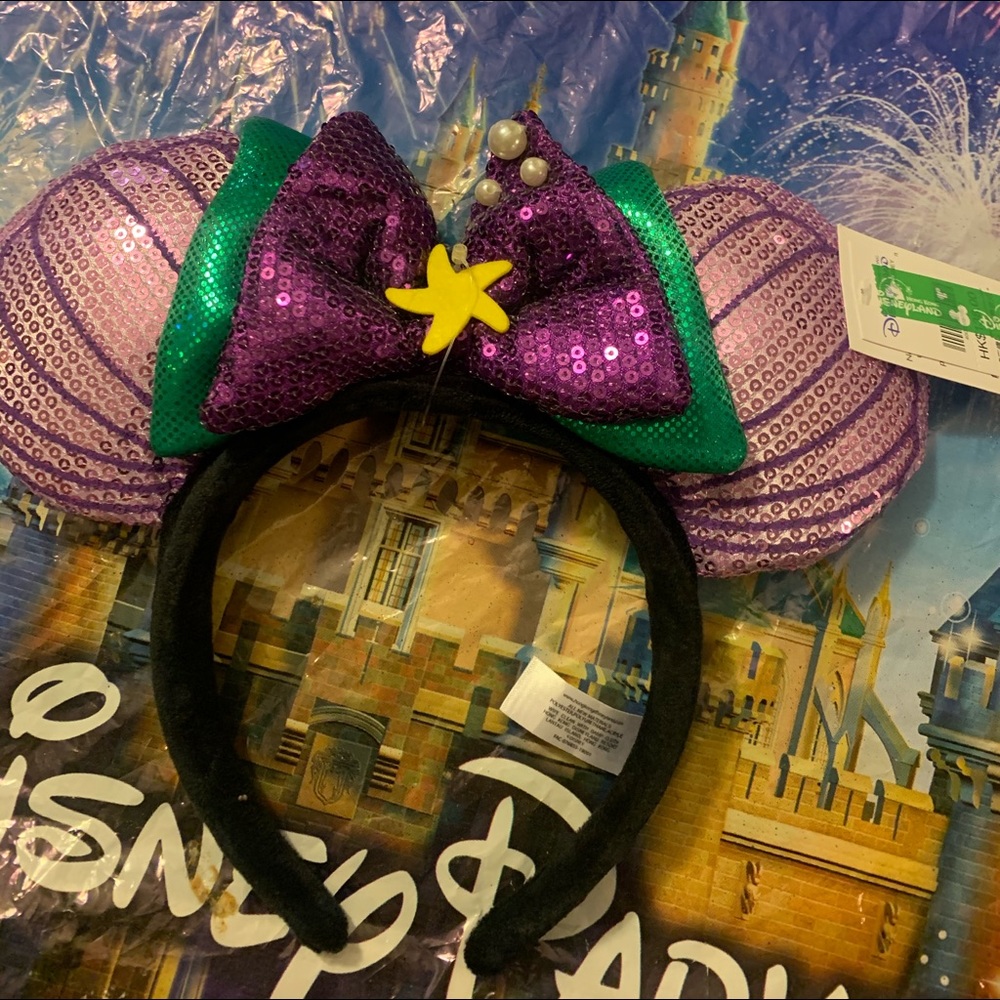 Ariel Disney Parks Ears Hong Kong Disney